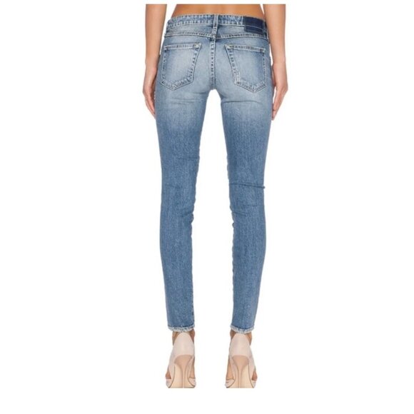 AMO Skinny Jeans STIX in Wash Yours Truly sz. 25 - Picture 4 of 7